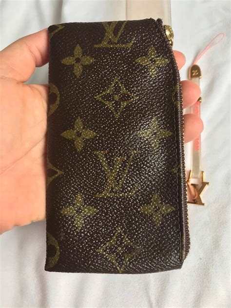 mini louis vuitton wallet keychain|authentic louis vuitton key pouch.